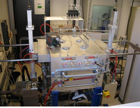 Plasma Enhanced Vapor Deposition apparatus used for PLD coatings. CREDIT: Irena Kratchovilova