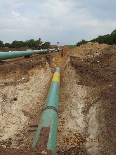 Fusion-bonded epoxy coatings are often used on pipelines.